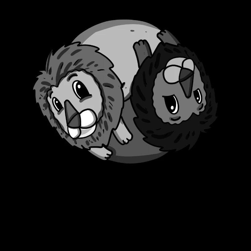 Yin Yang Löwe