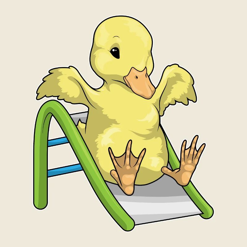 Toboggan de canard