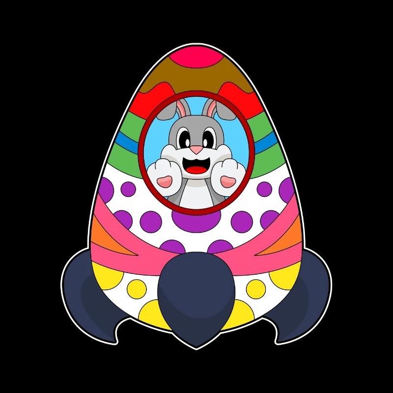 Rabbit Easter Rocket
