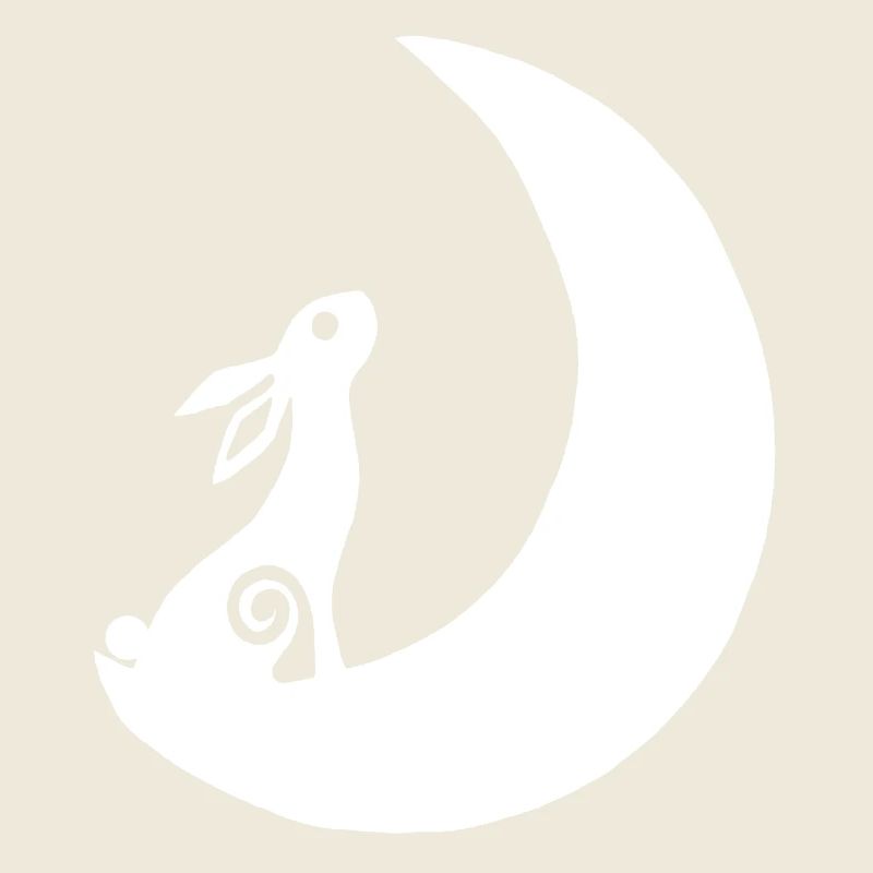Ein Hase auf dem Mond