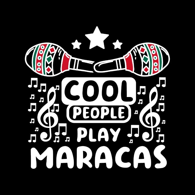 Cool people play maracas