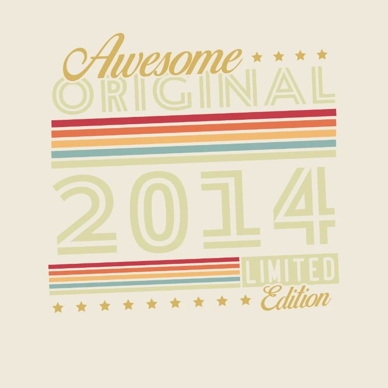 2014 Vintage Retro Birthday Gift