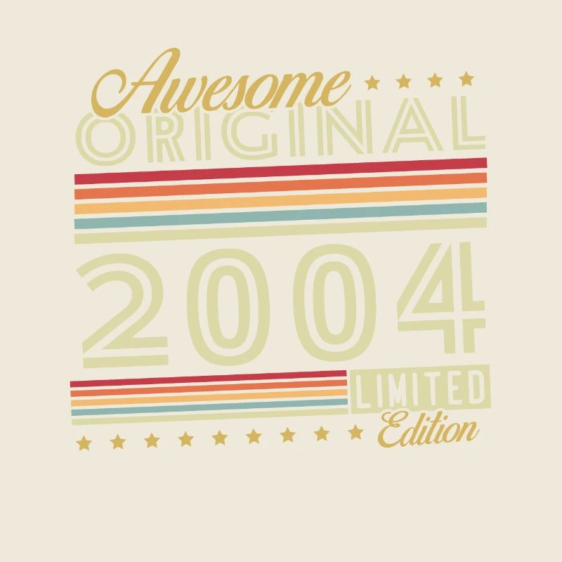 Original 2004 Vintage Retro Anniversary Gift