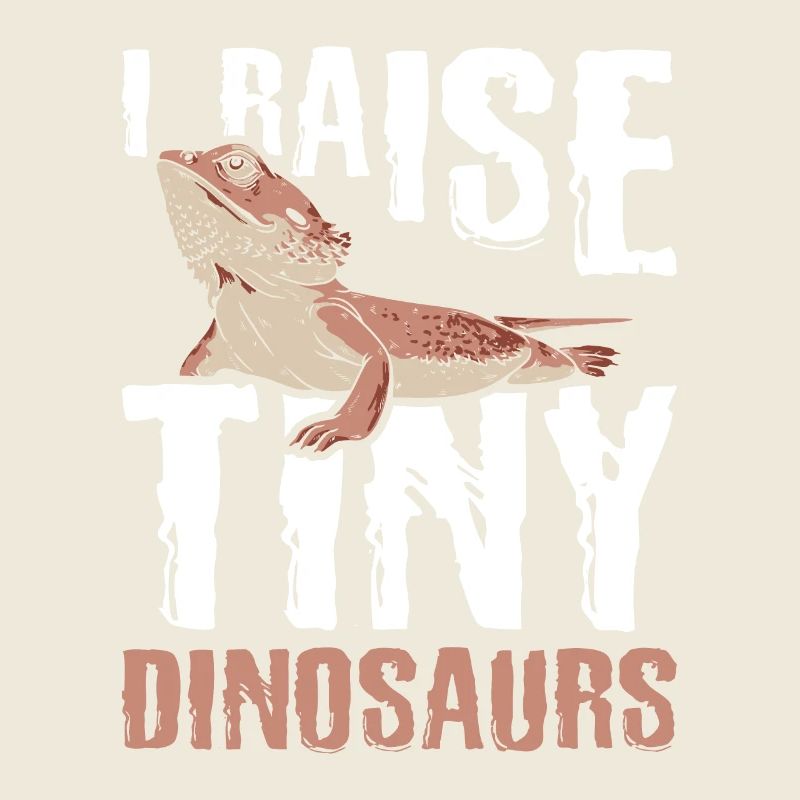 I raise tiny dinosaurs bearded dragon
