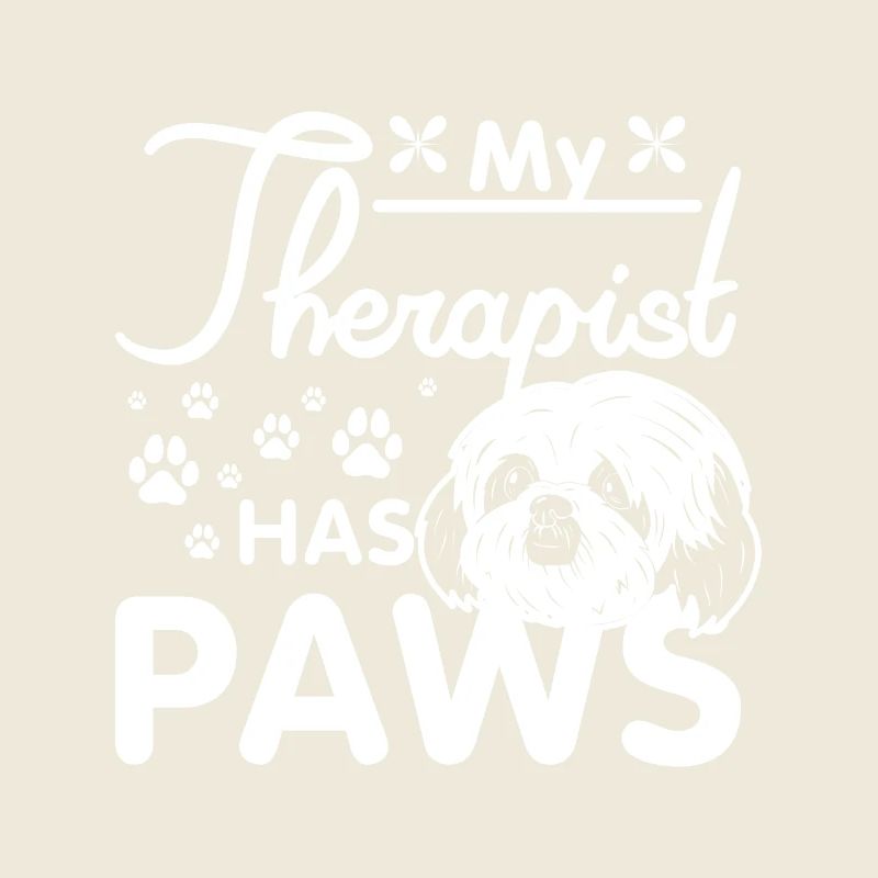 Mon thérapeute a des pattes Shih Tzu
