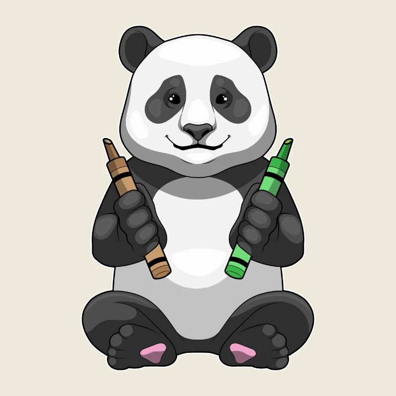 École de crayons Panda Student