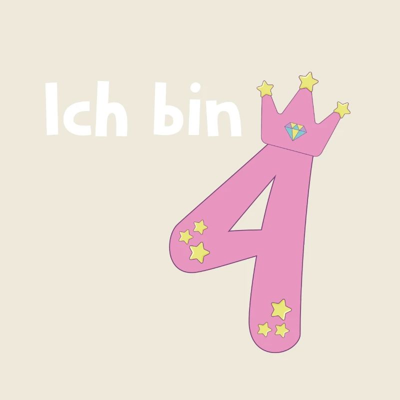 Ich bin schon 4 Mädchen 4 Jahre alt