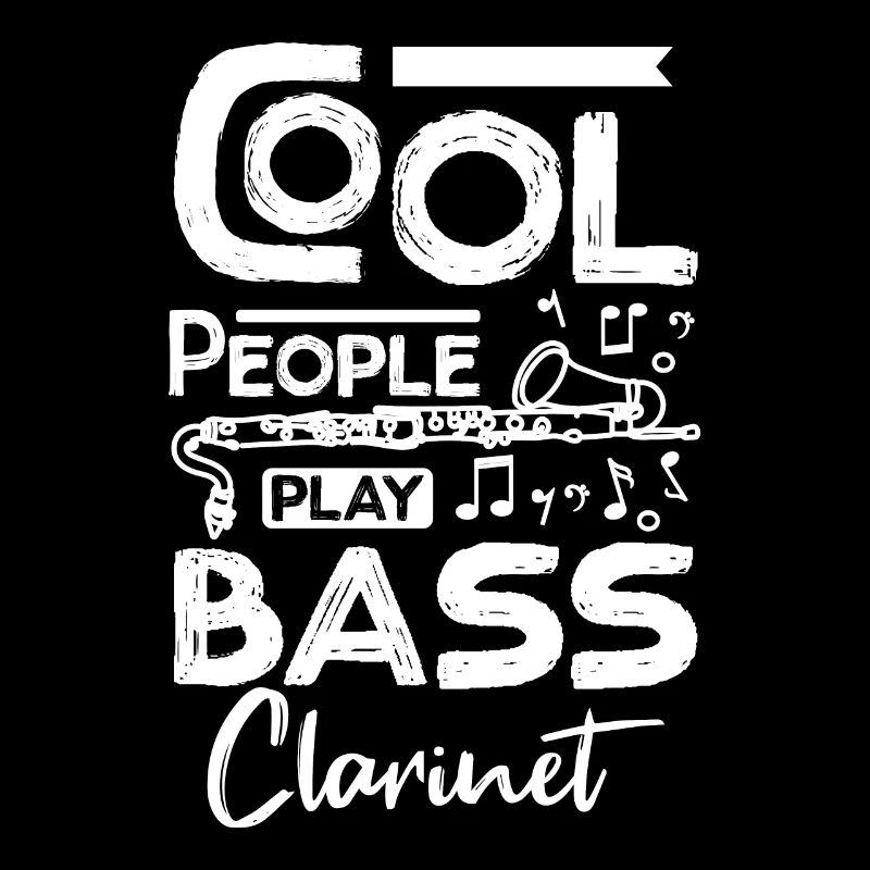 Cool people play bass clarinet