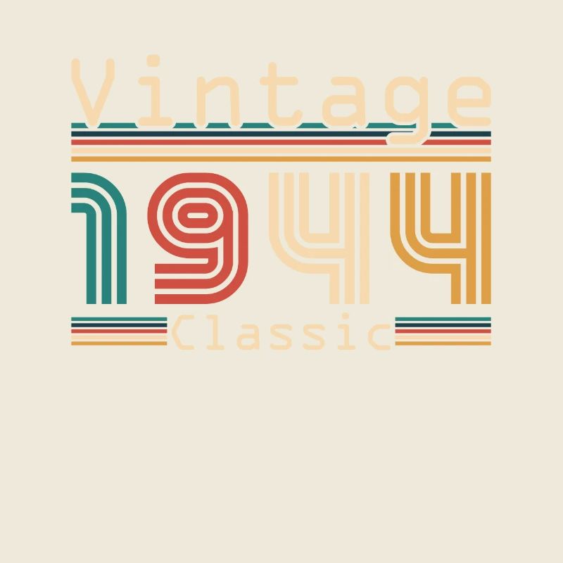 1944 Vintage Retro Geburtstagsgeschenk