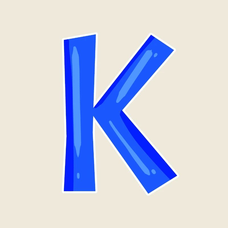 Lettre K - Lettre initiale K
