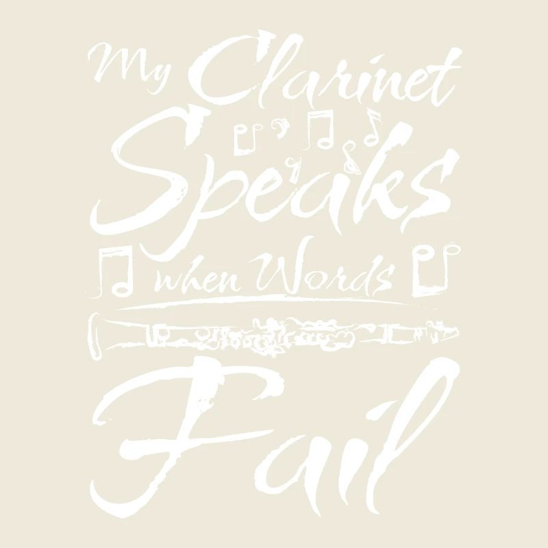 My clarinet speaks when words fail