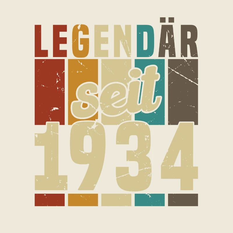 Legend since 1934 Birthday Gift