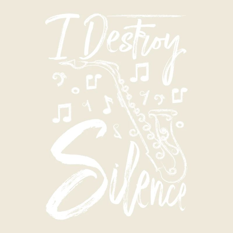 Je détruis le silence saxophoniste