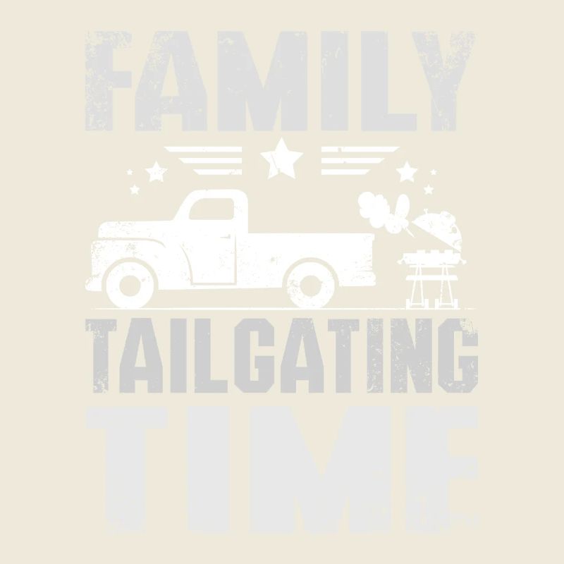 Family tailgate time