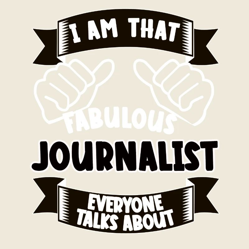 Journalist Lustiger Spruch Geschenkidee