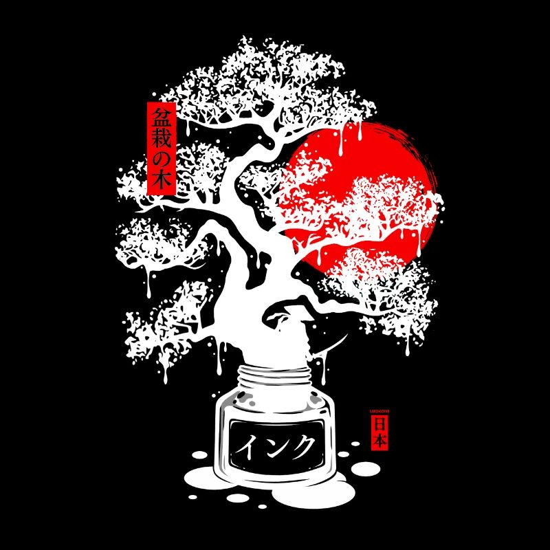 Japanese Bonsai Ink - White