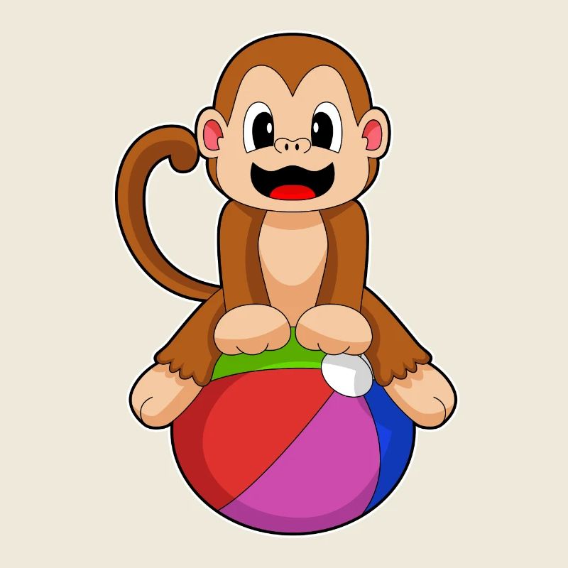 Gymnastique de gymnastique Monkey Workout
