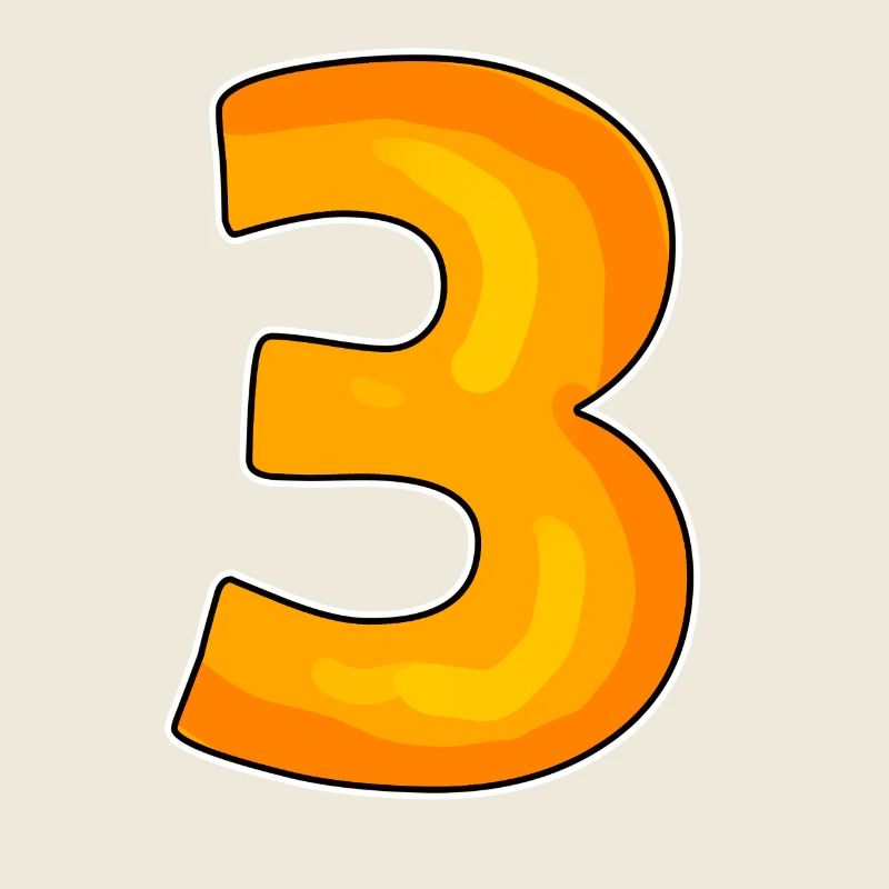 Trois - 3 - Numéro 3 - Numéro 3