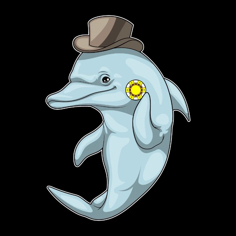 Dolphin Poker Jetons de Poker