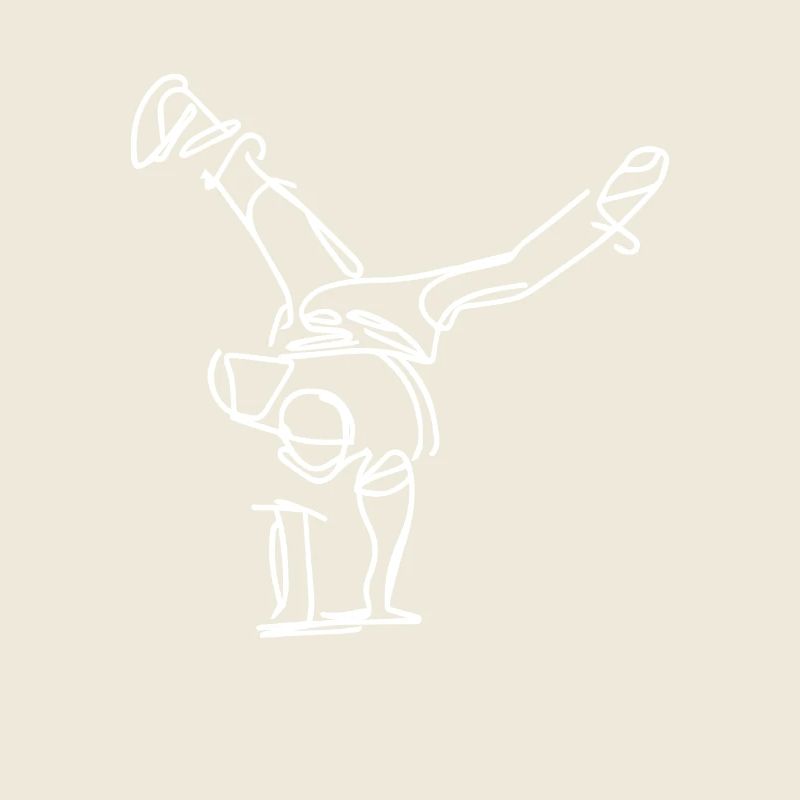 Dessin de Breakdancer