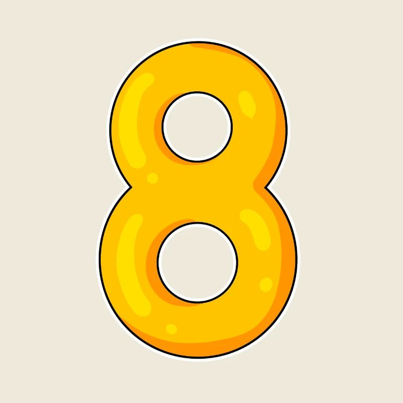 8 Gelb