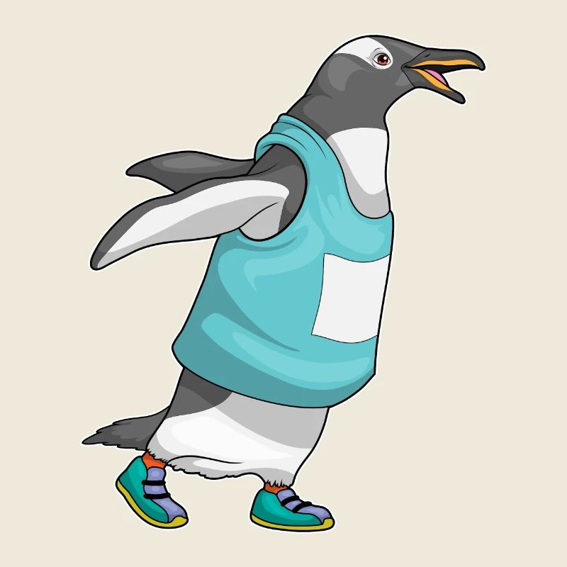 Penguin Jogger Jogging Sport