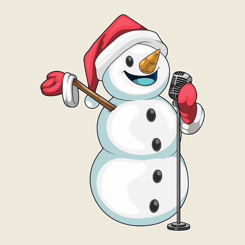 Snowman Christmas Singing