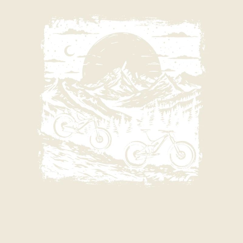 Mountain Biking Sketch