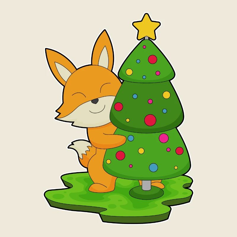 Arbre de Noël Renard