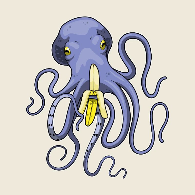 Poulpe Banane
