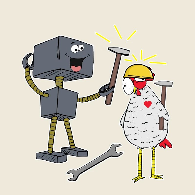 Technologie de machine à outils pour poulets Artisan Robotter