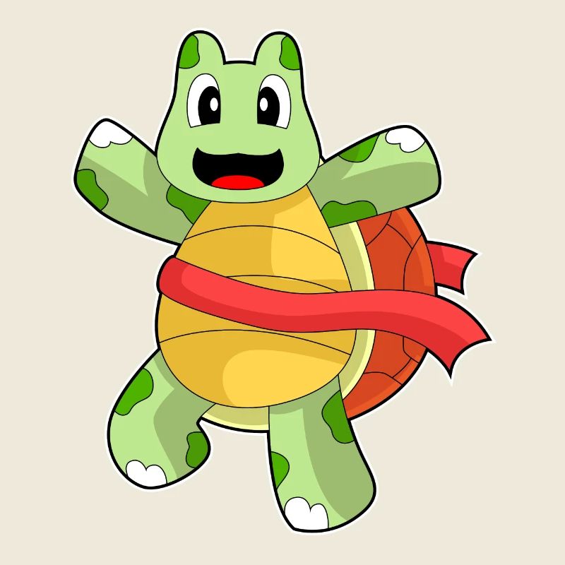 Turtle Jogger Jogging Sport