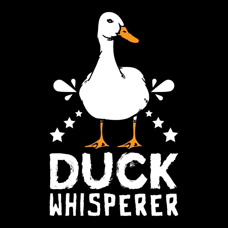 Pet pekin duck whisperer