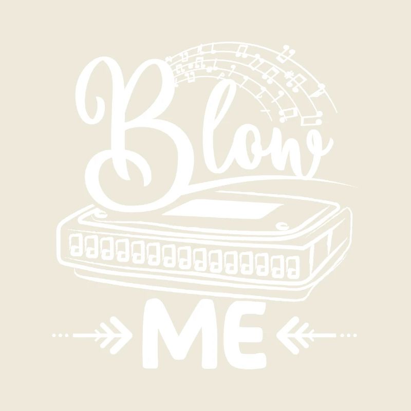 Harmonica player blow me