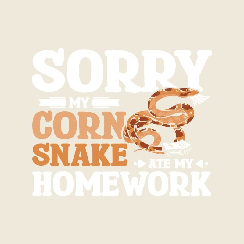 Désolé, mon serpent des blés a mangé mes devoirs