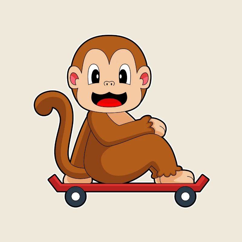 Planche à roulettes Monkey Skater