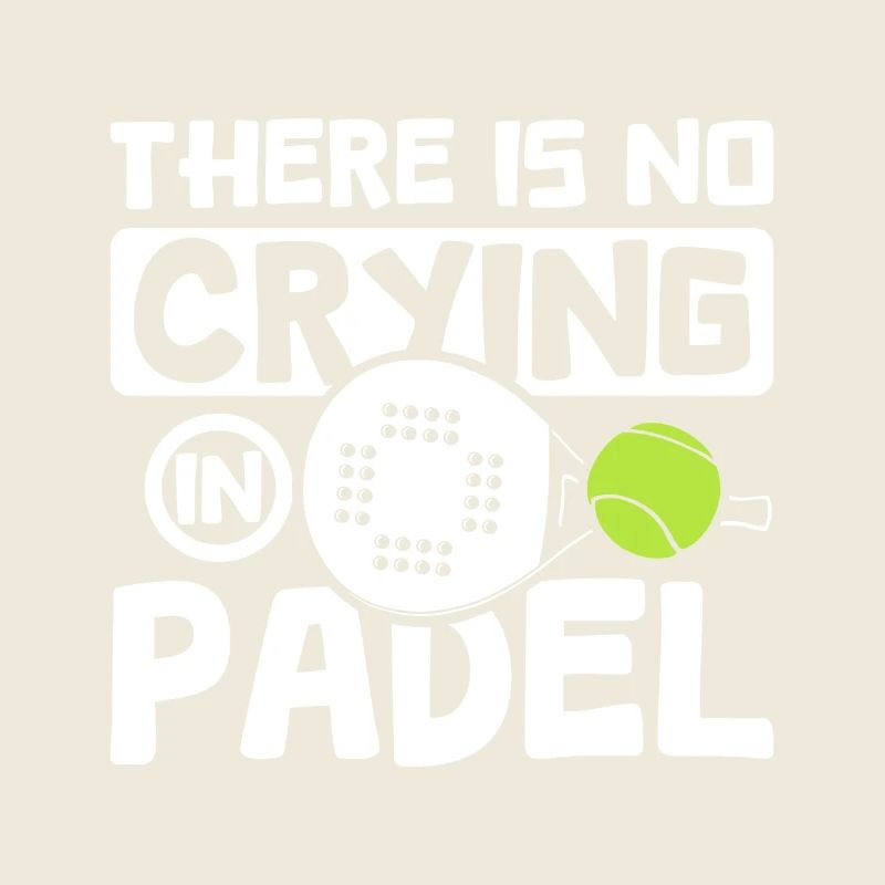 Il n’y a pas de pleurs au padel