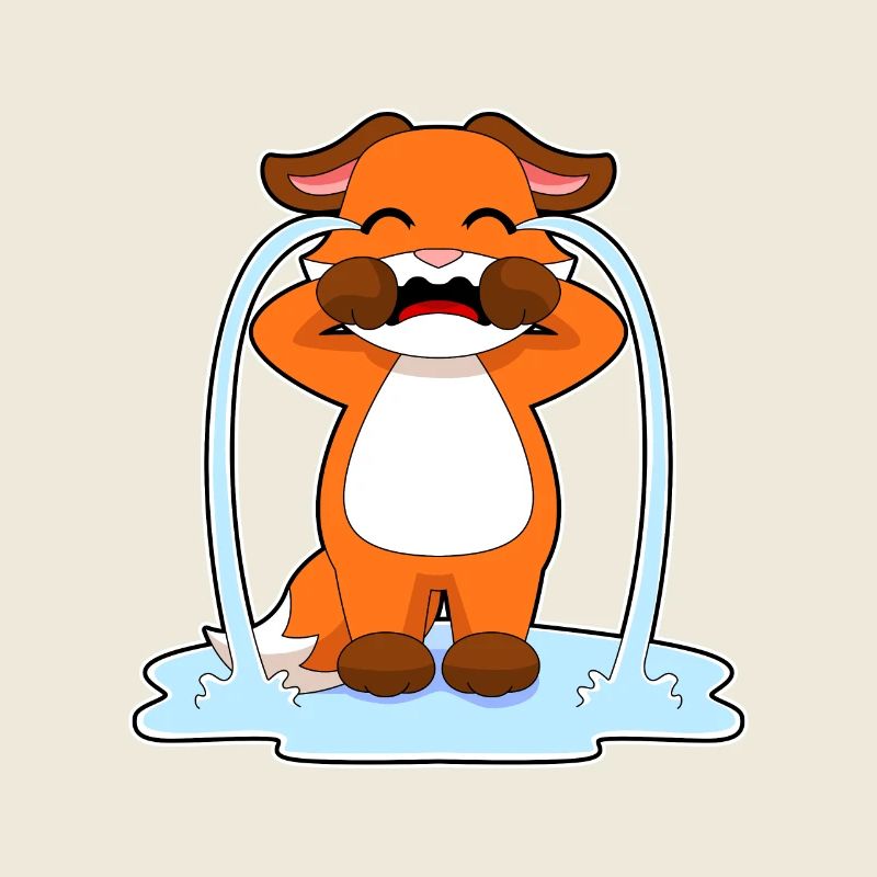 Fuchs Tränen