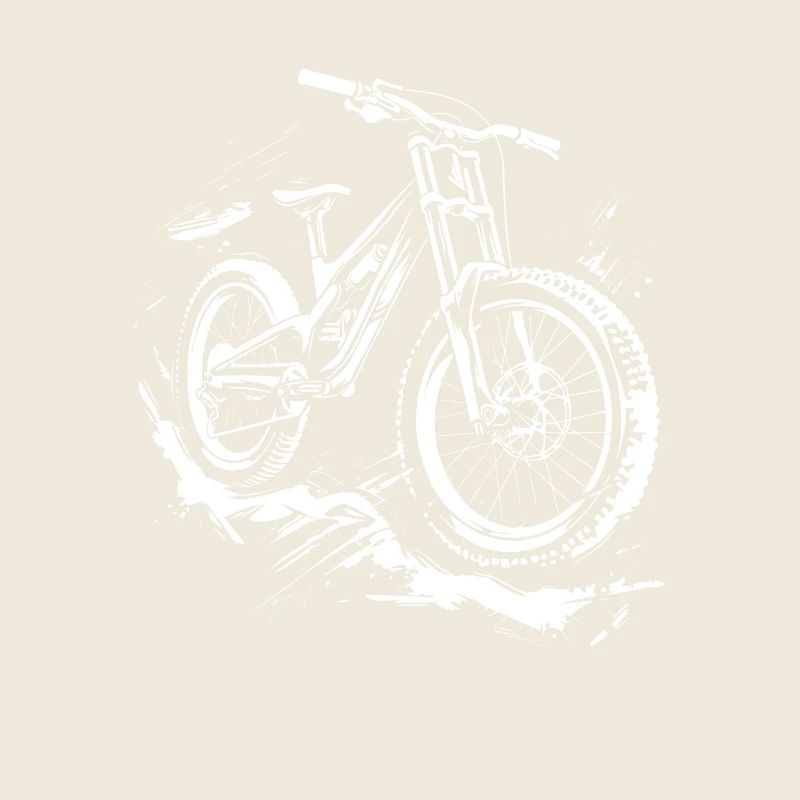 Mountain Biker Drawing