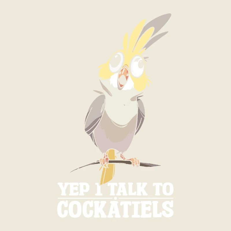 Oui, je parle aux calopsittes