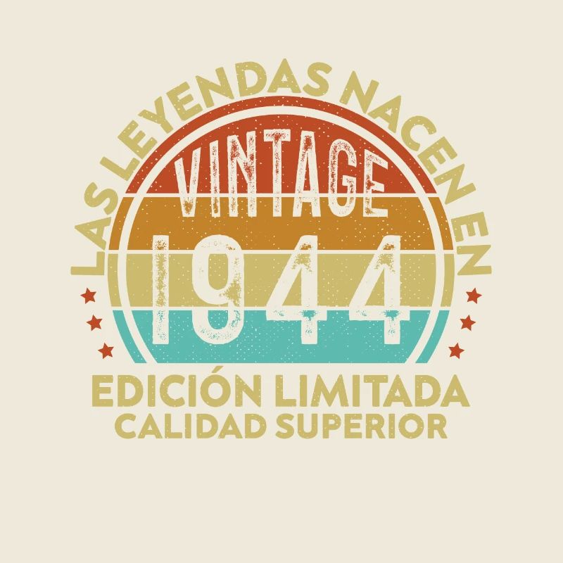 1944 Vintage Rétro Cadeau d’anniversaire