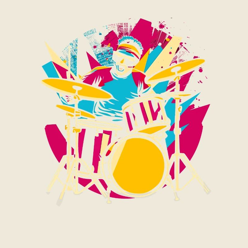 Schlagzeuger Synthwave