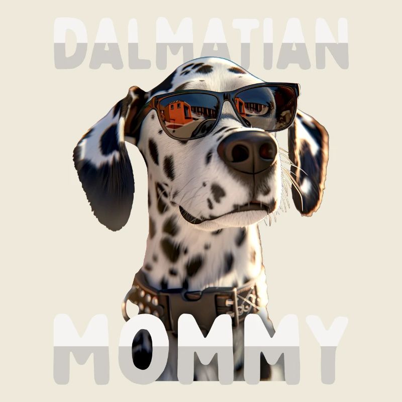 Dalmatiner Mommy Hunde Mama Mutter Muttertag Mom