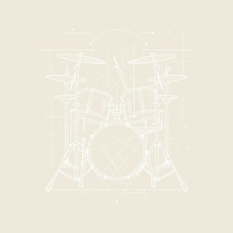 Drumkit Drawing