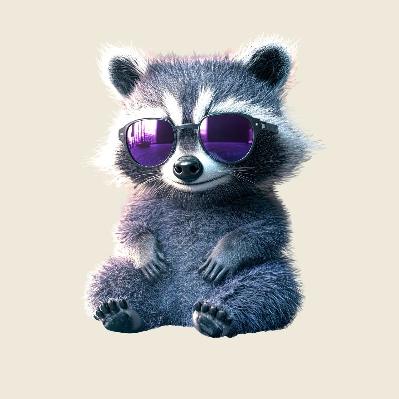 raton laveur raton laveur J’adore petit raton laveur mignon