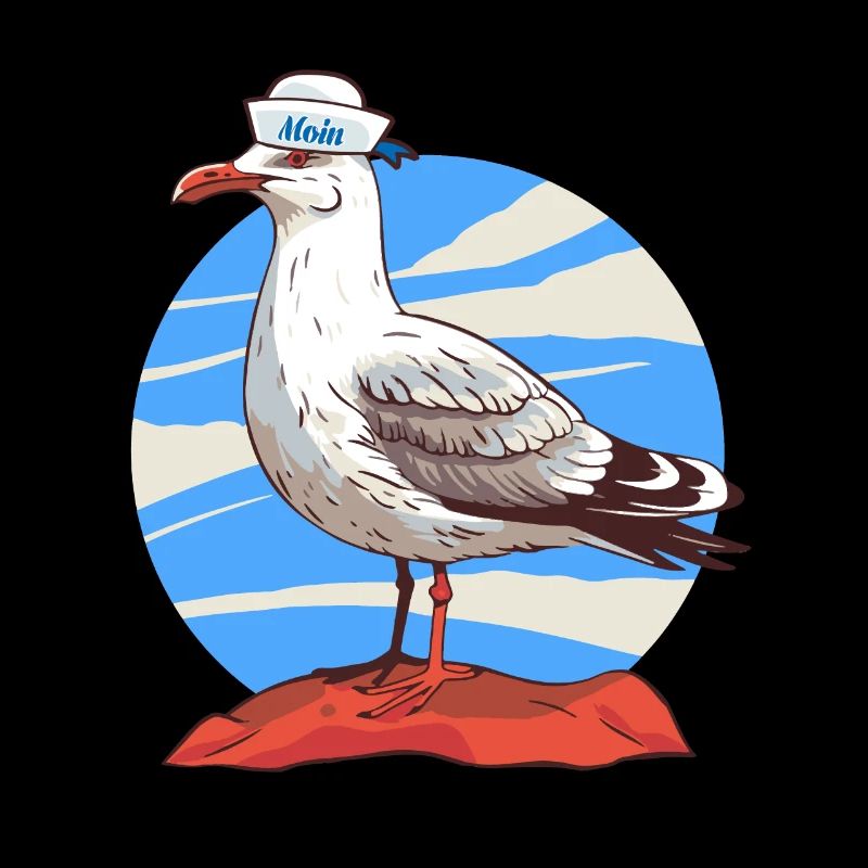 Möwe maritim Matrose