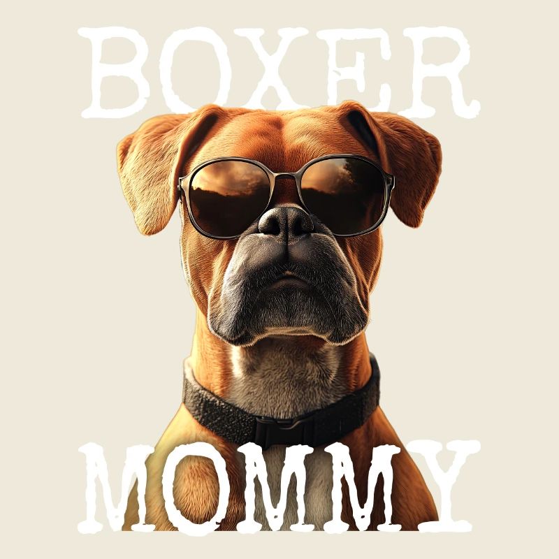 Deutscher Boxer Mom Mama Muttertag Boxer Mommy