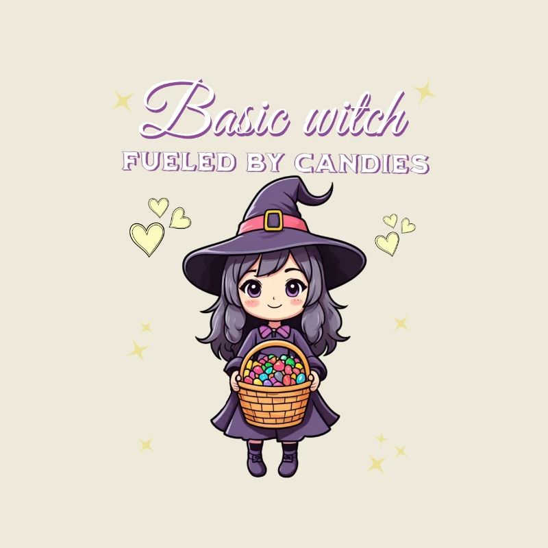 Basic witch fueled by candies