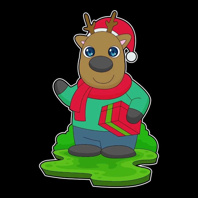 Reindeer Christmas Package