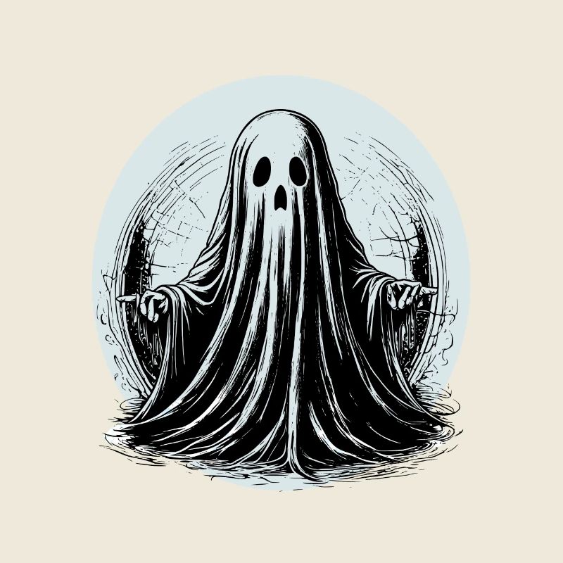 Awesome graphical ghost design